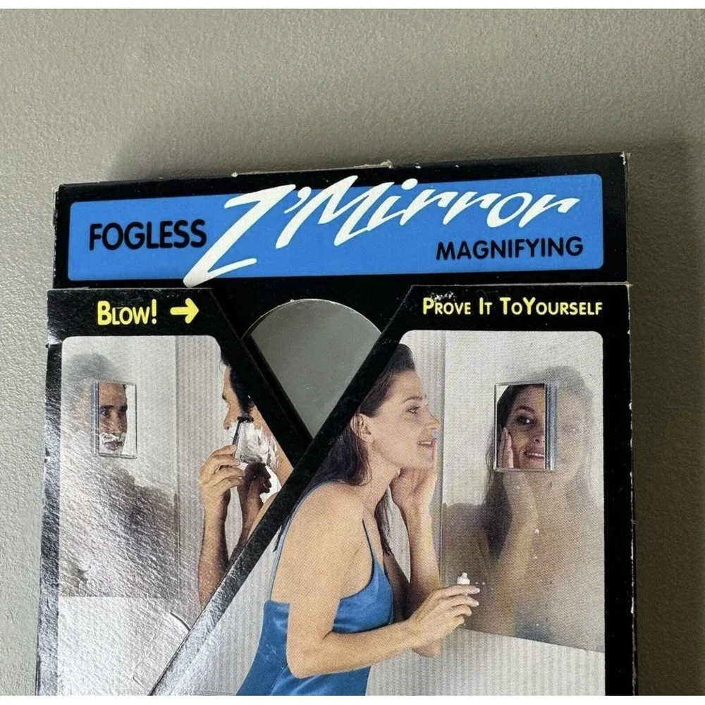 Vintage Fogless Z'mirror Zadro Products Clear Frame 5 1/4
